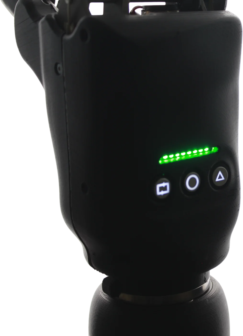 Hannibal Myoelectric Hand: Mode control buttons